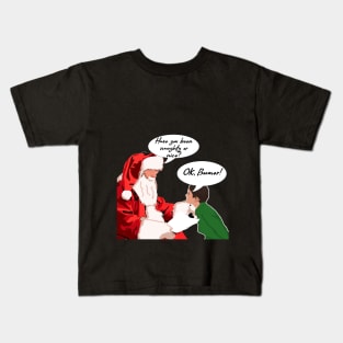 OK Boomer Funny Christmas Design Kids T-Shirt